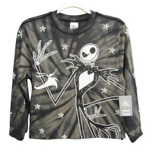 Disney Store Nightmare Before Christmas T Shirt Black Size Kids 9-10 New Tag